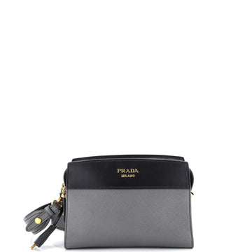 Prada Esplanade Crossbody Bag Saffiano with City Calf Small