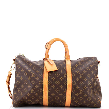 Louis Vuitton Keepall Bandouliere Bag Monogram Canvas 45