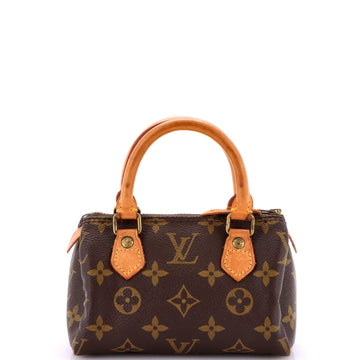 Louis Vuitton Speedy Mini HL Handbag Monogram Canvas