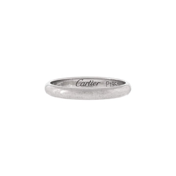 Cartier 1895 Wedding Band Ring Platinum 2.5mm