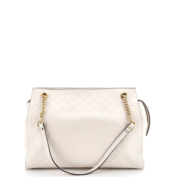 Gucci Soft Signature Shoulder Bag Guccissima Leather Large
