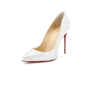Christian Louboutin Women's Pigalle Follies Pumps Printed Patent 100