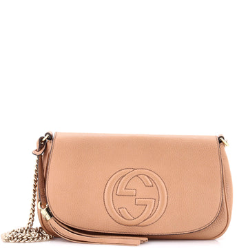 Gucci Soho Chain Crossbody Bag Leather Medium