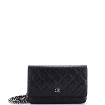 Chanel Wallet on Chain Quilted Caviar