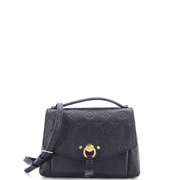 Louis Vuitton Blanche Handbag Monogram Empreinte Leather BB