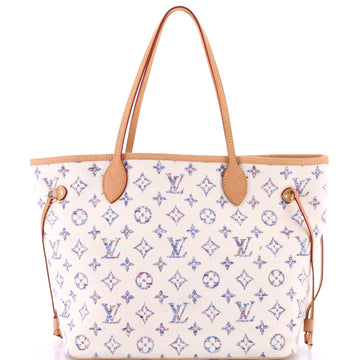 Louis Vuitton Neverfull NM Tote Multicolor Monogram Jacquard MM