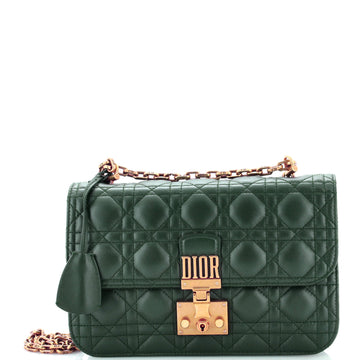 Christian Dior Dioraddict Flap Bag Cannage Quilt Lambskin Medium