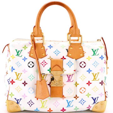 Louis Vuitton Speedy Handbag Monogram Multicolor 30