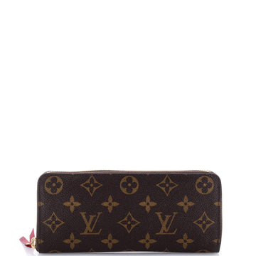 Louis Vuitton Clemence Wallet Monogram Canvas