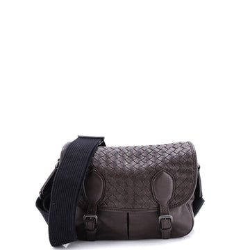 Bottega Veneta Gardena Messenger Bag Intrecciato Nappa Small