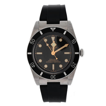 Tudor Black Bay 54 Automatic Watch Stainless Steel and Rubber 37