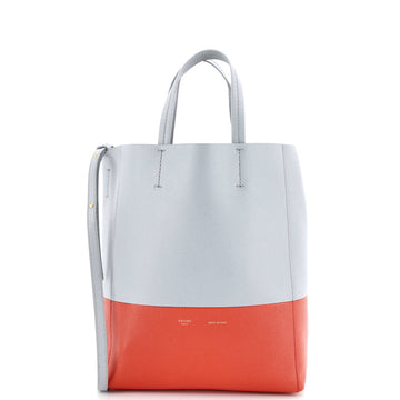Celine Vertical Bi-Cabas Tote Grained Calfskin Small