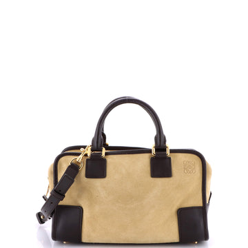 Loewe Amazona NM Bag Suede and Leather 28