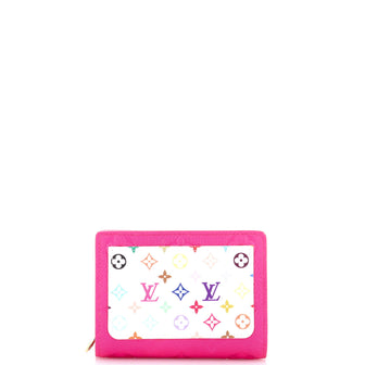 Louis Vuitton x Takashi Murakami Clea Wallet Monogram Multicolor with Leather