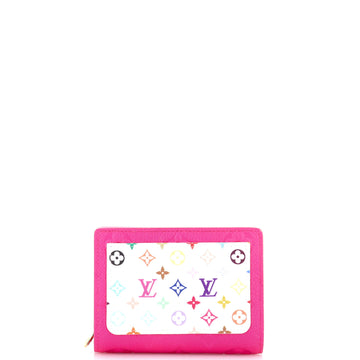 Louis Vuitton x Takashi Murakami Clea Wallet Monogram Multicolor with Leather
