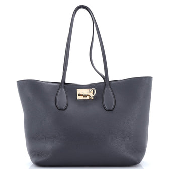Salvatore Ferragamo Studio Tote Leather Medium