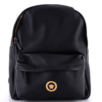 Versace Medusa Zip Backpack Leather Medium