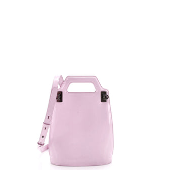 Salvatore Ferragamo Wanda Top Handle Shoulder Bag Leather North South
