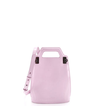 Salvatore Ferragamo Wanda Top Handle Shoulder Bag Leather North South