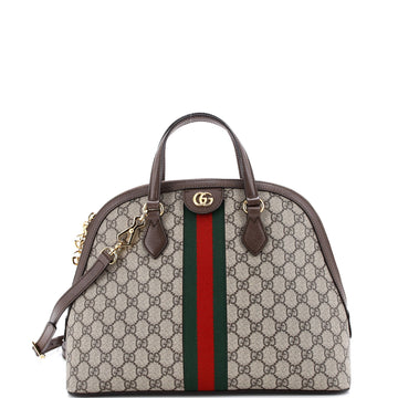 Gucci Ophidia Dome Top Handle Bag GG Coated Canvas Medium