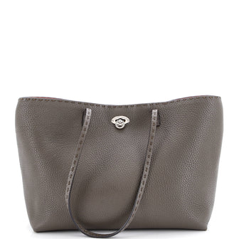 Fendi Selleria Roll Tote Leather Small