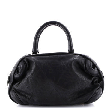 Chanel Coco Bowling Bag Quilted Leather Large