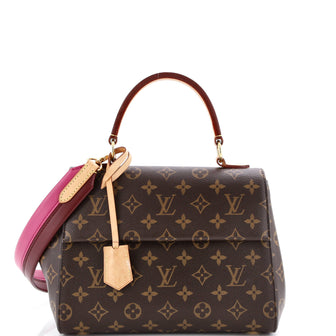 Louis Vuitton Cluny Top Handle Bag Monogram Canvas BB