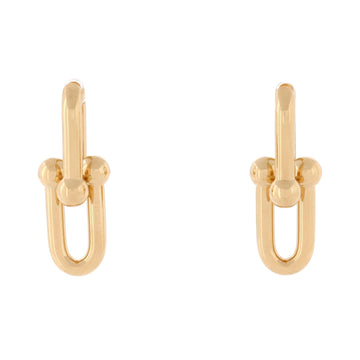 Tiffany & Co. Hardwear Link Earrings 18K Yellow Gold Large