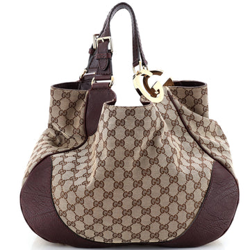Gucci Charlotte Tote GG Canvas with Leather Large