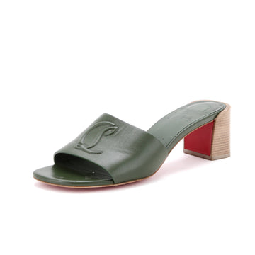 Christian Louboutin Women's So CL Heeled Mules Leather 55