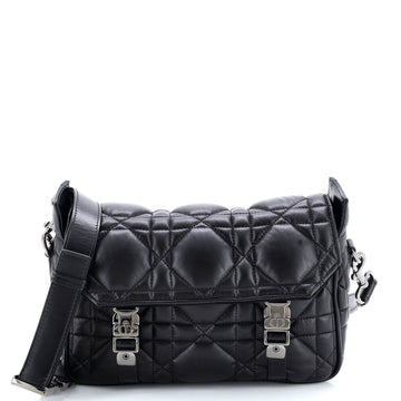 Christian Dior Diorcamp Messenger Bag Padded Macrocannage Quilt Calfskin Small
