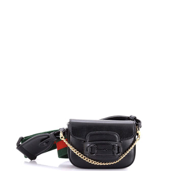 Gucci Horsebit 1955 Flap Wallet with Strap Leather