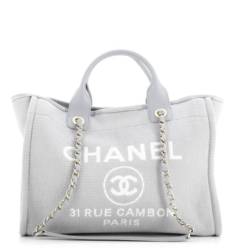 Chanel Deauville NM Tote Mixed Fibers Medium