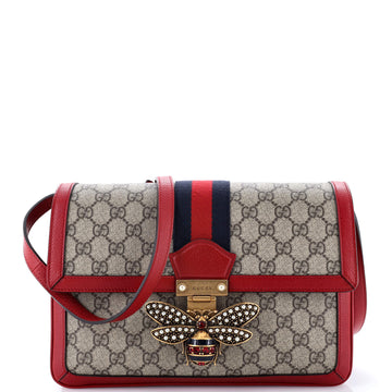 Gucci Queen Margaret Shoulder Bag GG Coated Canvas Medium