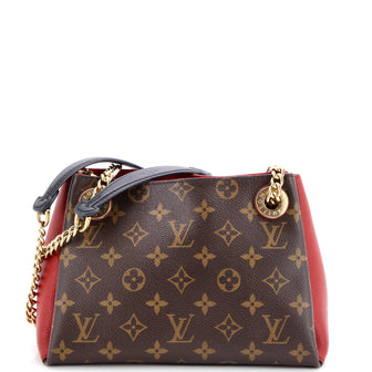 Louis Vuitton Surene Handbag Monogram Canvas with Leather BB