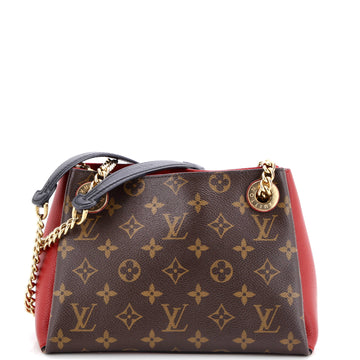 Louis Vuitton Surene Handbag Monogram Canvas with Leather BB