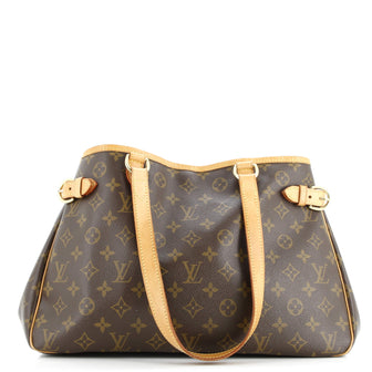 Louis Vuitton Batignolles Handbag Monogram Canvas Horizontal