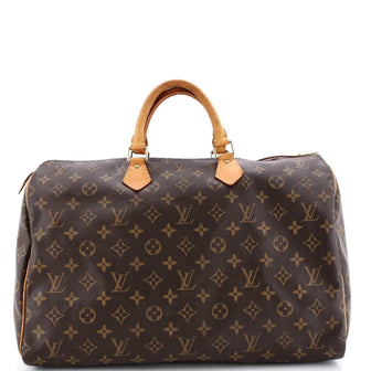 Louis Vuitton Speedy Handbag Monogram Canvas 40