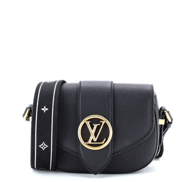 Louis Vuitton LV Pont 9 Soft Bag Leather PM