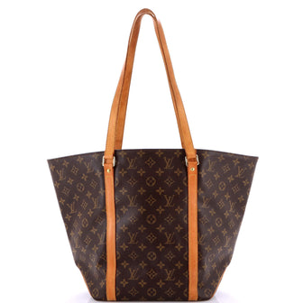 Louis Vuitton Shopping Sac Handbag Monogram Canvas GM