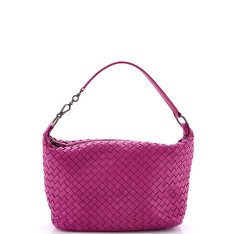 Bottega Veneta Zip Hobo Intrecciato Nappa Small