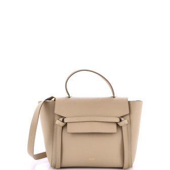 Celine Belt Bag Textured Leather Micro