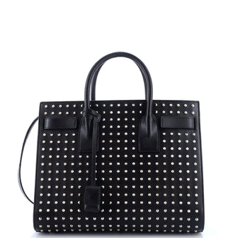 Saint Laurent Sac de Jour Bag Studded Leather Small