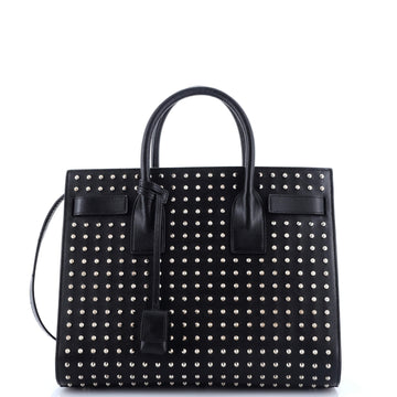 Saint Laurent Sac de Jour Bag Studded Leather Small