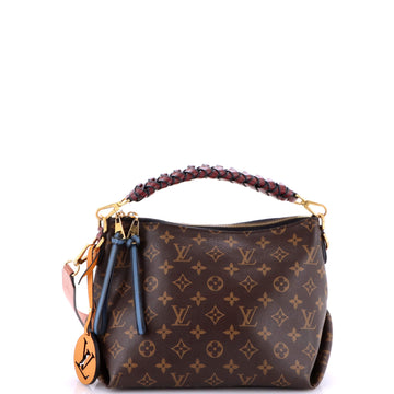 Louis Vuitton Braided Handle Beaubourg Hobo Monogram Canvas Mini