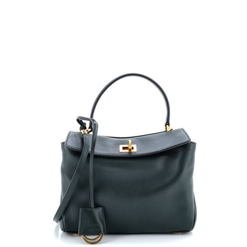 Balenciaga Rodeo Shoulder Bag Leather Mini