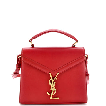 Saint Laurent Cassandra Top Handle Bag Leather Mini