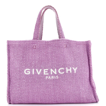 Givenchy G-Tote Raffia Large