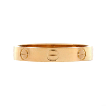 Cartier Love Wedding Band Ring 18K Yellow Gold
