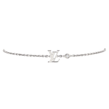 Louis Vuitton Idylle Blossom LV Bracelet 18K White Gold with Diamond